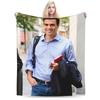 Super Soft Blankets Boy Girl Decorative Pedro Sanchez  Throw Blanket Flannel For Couch Chair Sofa Bed Novelty Sofa Bed Cover