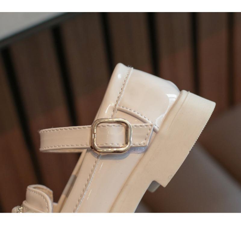 Girls' Princess Shoes Spring and Autumn New Soft Soles Non-slip British Fashion Large Children Sports Casual Leather Shoes