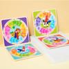 Children Montessori Wooden Clock Toys Hour Minute Second Cognition Colorful Clocks Toys For Kids Early Preschool Teaching Aids