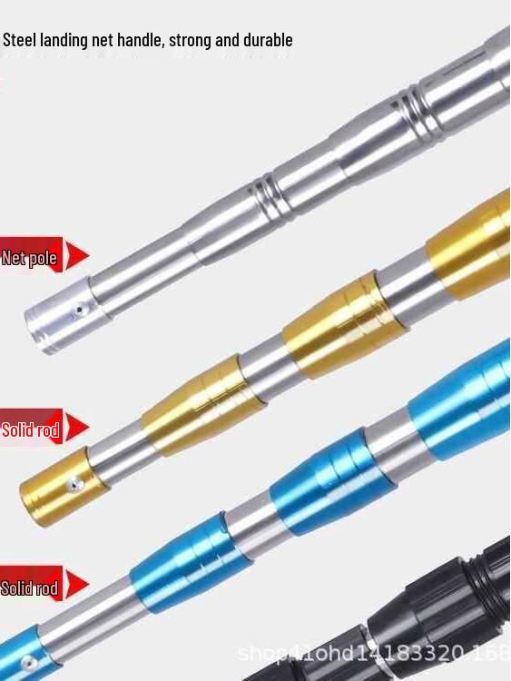 10m Stainless Steel Telescopic Pole for Fruit Picking, Ground Insert, Bird Deterrent, and Net Use