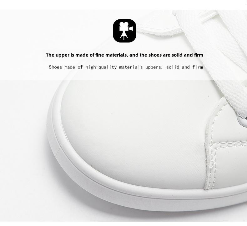 2025 Frühling Herren Koreanischer Stil Weiße Sneaker - Jugendlicher Casual Modetrend