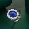 Sace Gems Vintage Luxus Zirkon Ring Damen Schmuck Hochzeit Versprechen Party Geschenk