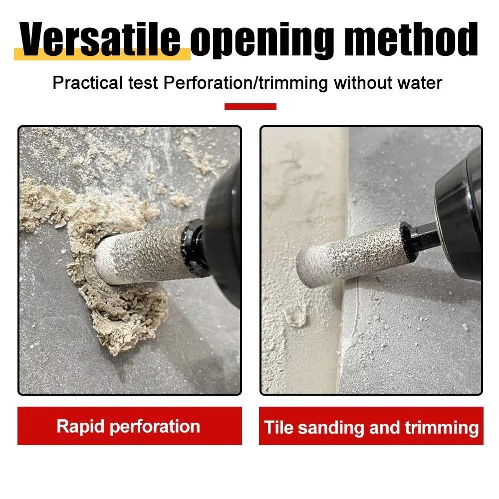 Granite Dry Ceramic Tile Hole Saw Hexagonal Shank Hand Tool  for Drilling and Grinding