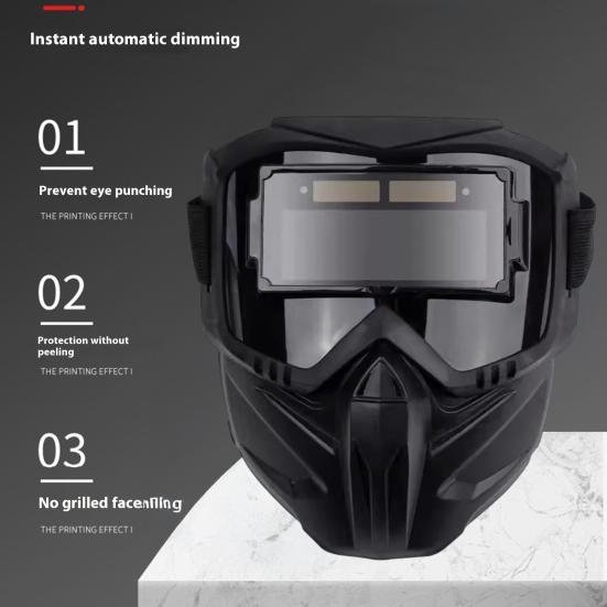 Auto Darkening Welding Helmet Large Viewing Screen TRUE Color Lightweight