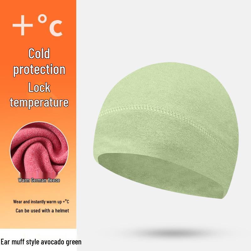 Fleece-Lined Windproof Cycling Hat with Ear Protection