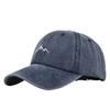 Retro Washed Cotton Cap Unisex Mountain Embroidery Baseball Caps Adjustable Casual Outdoor Streetwear Sports Trucker Hats