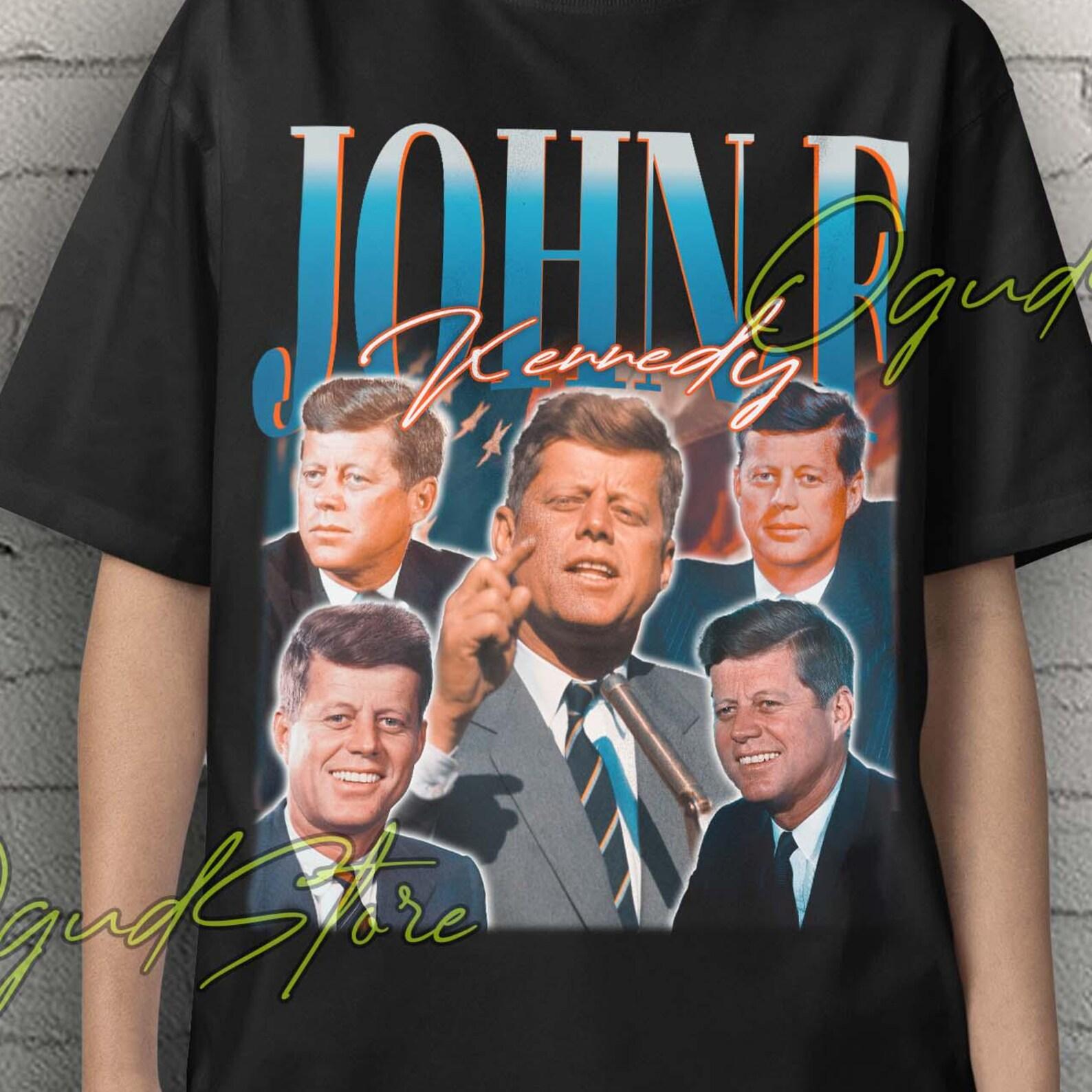 John F Kennedy, John F Kennedy Shirt, John F Kennedy Tshirt, John F Kennedy Fan, Retro John F Kennedy Gifts, John F Kennedy Poster Tees 4XL