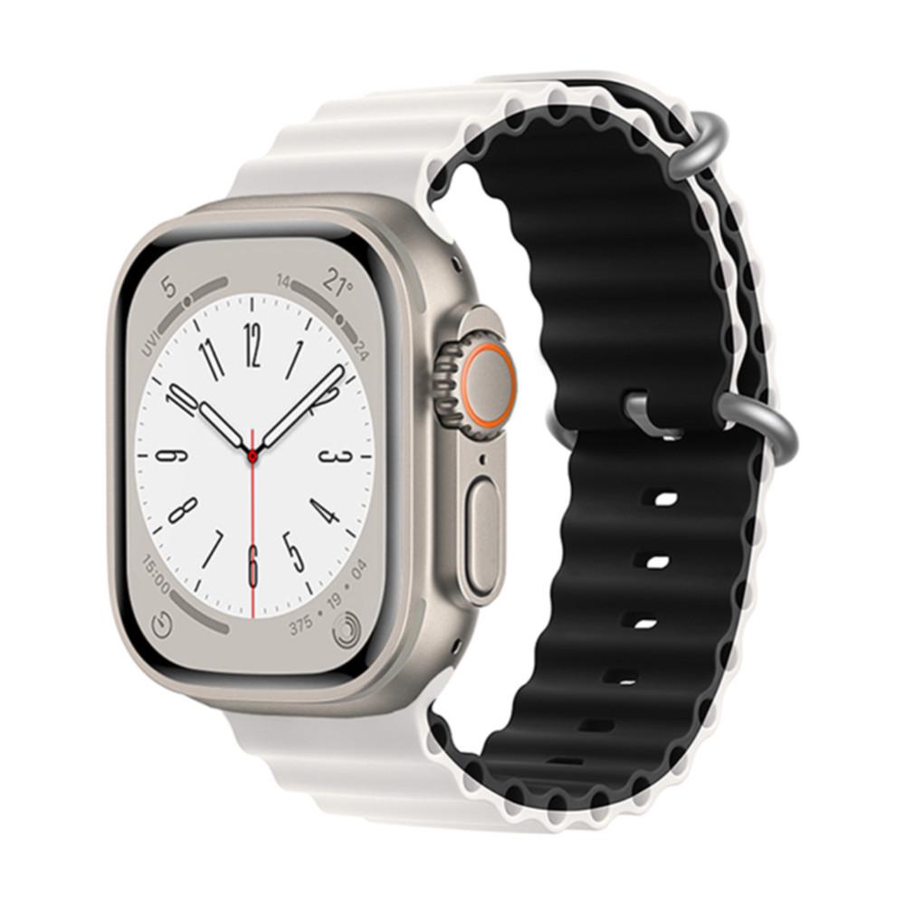 Apple Watch 11 Ultra Silikonarmband mit Doppelschnalle