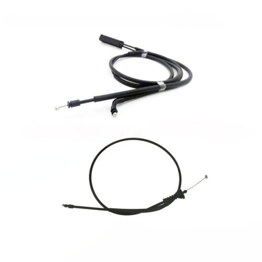1Piece For BMW F30 F32 F33 F36 320iX 428iX M3 M4 Compatible Car Engine Hood Release Cover Cable 51237396161 51237313782