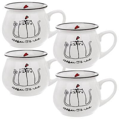 Ceramic Mug 300 Ml 4 Pcs.