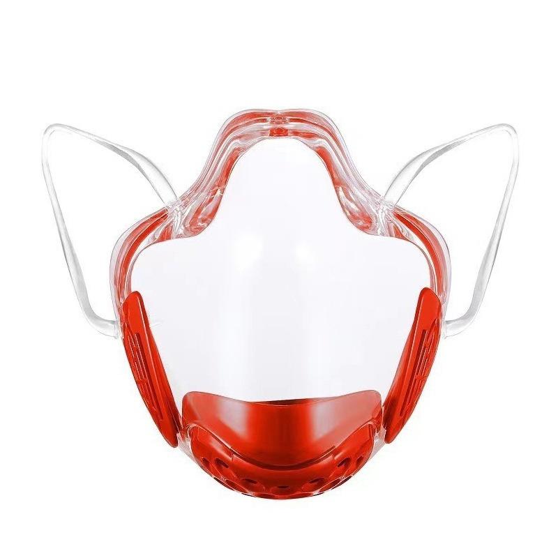 New Stylish Radical Alternative To Clear Plastic and Respirator Reusable Adult Clear Facemask