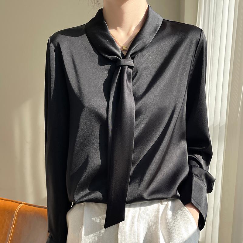 

Летняя Новая Мода Однотонный Топ с Длинным Рукавом Тонкая Базовая Футболка XXL чёрный