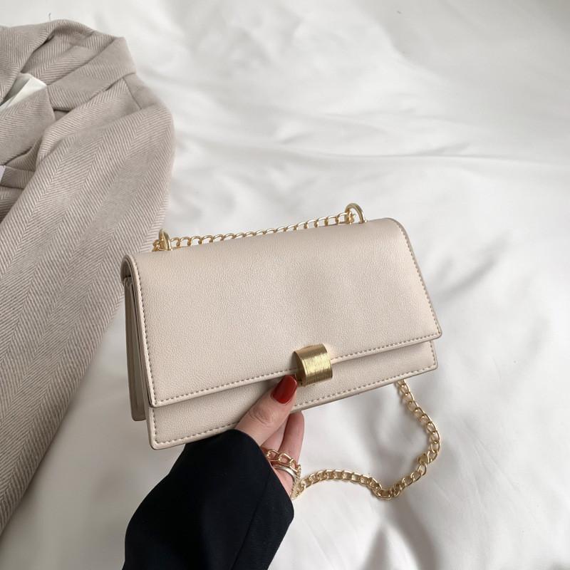 Trendige schicke Umhängetasche Frühjahr 2023 Neue modische einfache Umhängetasche Retro lässige kleine quadratische Crossbody-Tasche