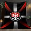 1PC CR Flamengo Printed Soft Flannel Blanket Throw for Adult Bedroom Living Room Sofa Camping Travel Fan Gifts Christmas Gifts
