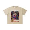 260 GSM Double Yarn 32 Count 100% Cotton Saint Seiya V6 Fenix Print Unisex Heavy Cotton T Shirt