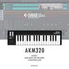 AKM320 MIDI Keyboard Controller with Cubase LE, the Standard DTM Software