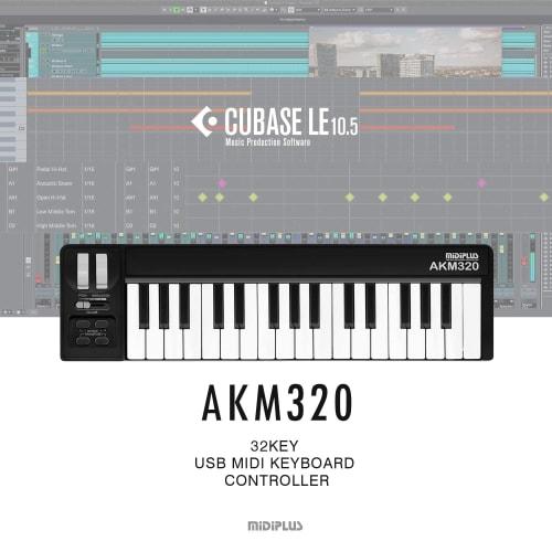 AKM320 MIDI Keyboard Controller with Cubase LE, the Standard DTM Software