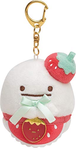 

Sumikkogurashi Cafe Sumikko Strawberry Fair Hanging Stuffed Toy Ghost MY64601