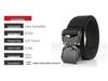 Men's Tactical Nylon Belt: Military & Security Canvas Belt for Outdoor and Work Use