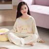 100% Cotton Girls Pajama Set Long Sleeve Round Neck Loose Fit Princess Style Kids Ages 8 Home Wear