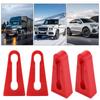 Door Lock Sound Deadener Damper 4PCS Car Lock Door Sound Deadening Damper Noise Reduction Door Side Protection Rubber Auto Door