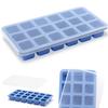 Silicone Ice Cube Mold with Lid 18 X Mini Cubes