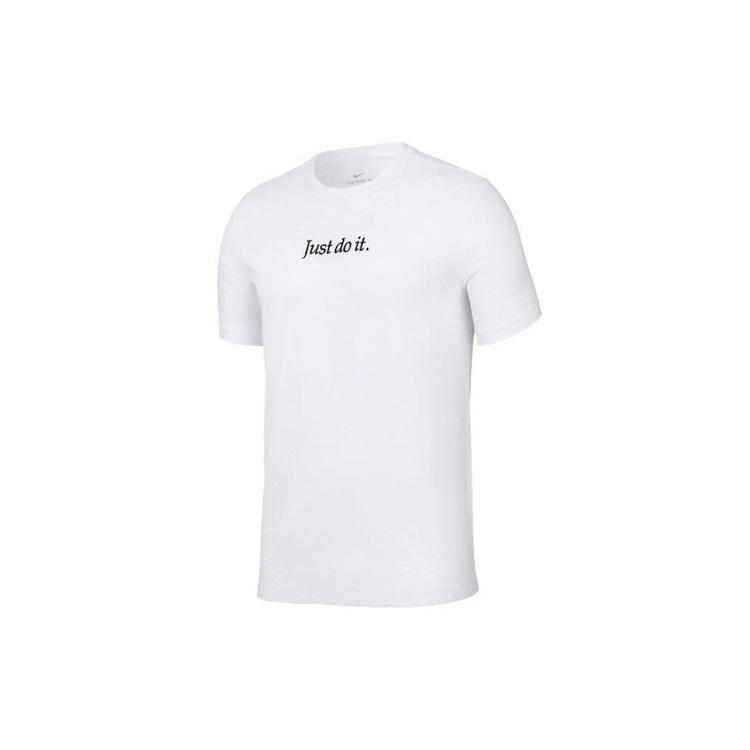 Nike Sportswear Short Sleeve JDI Letter White Men s CD9633-100 M