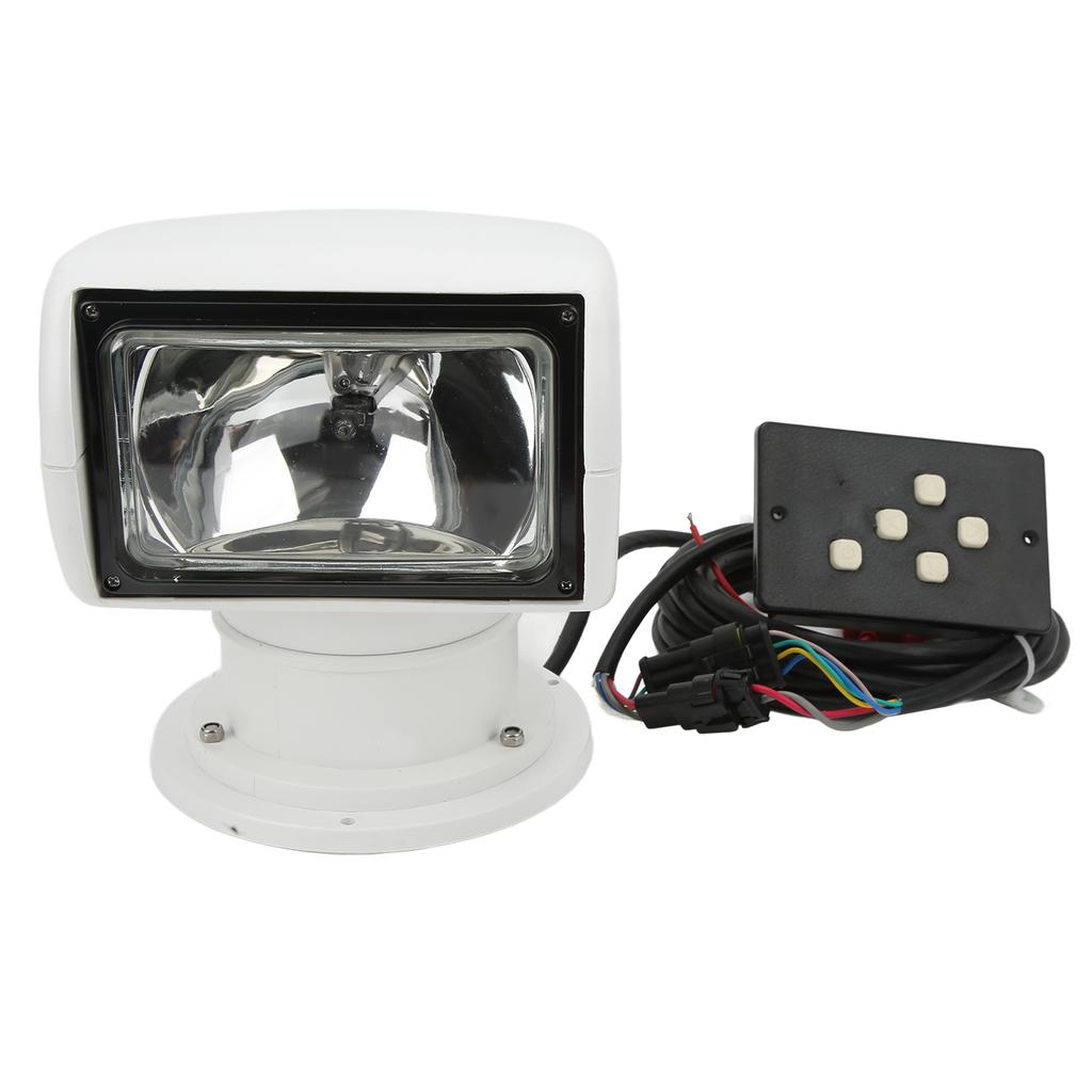 Remote Control Searchlight 320 Degree Rotating IP67 Proof 100W for Yacht Truck Car Marine