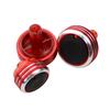 Aluminum Alloy AC Knob Air Conditioning Heat Control Switch Button Knobs for Nissan New Sunny March Accessories