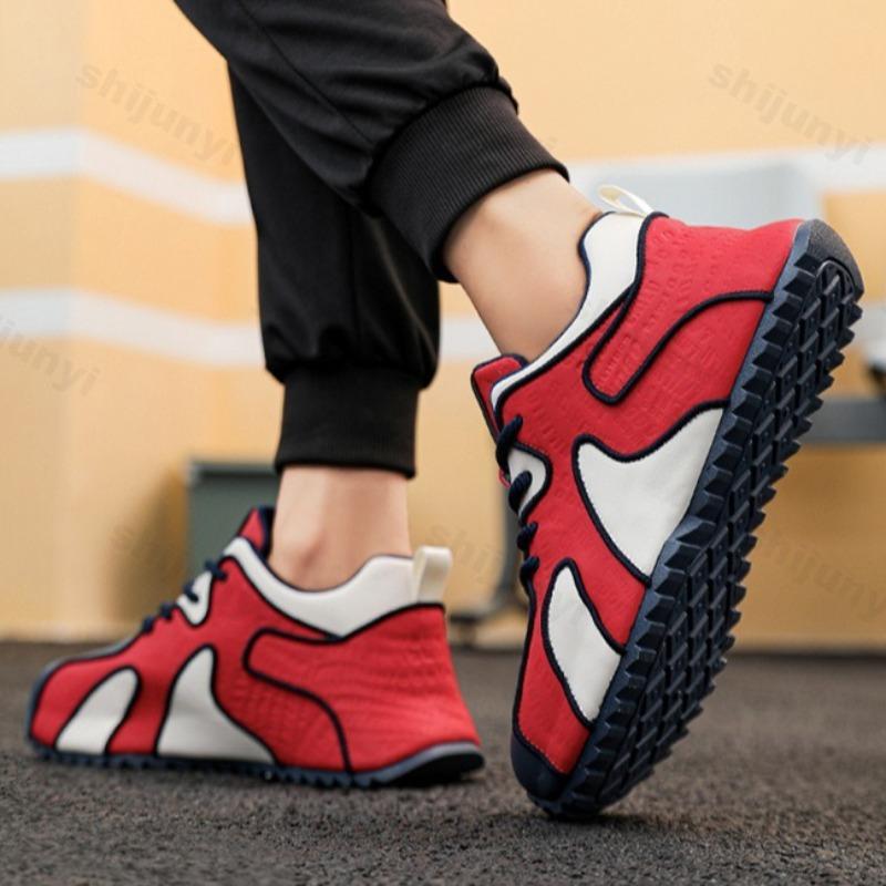 Fashion 2025 Autumn Fashion Trend Casual Low Top Thick Soled Shoes for Men's Comfortable Versatile Non Slip Niche Design Chunky sneakers