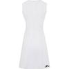 J.Lindeberg Round Neck Zipper Solid Color Short Sleeveless Dress Women dresses White GWSD07955-0000