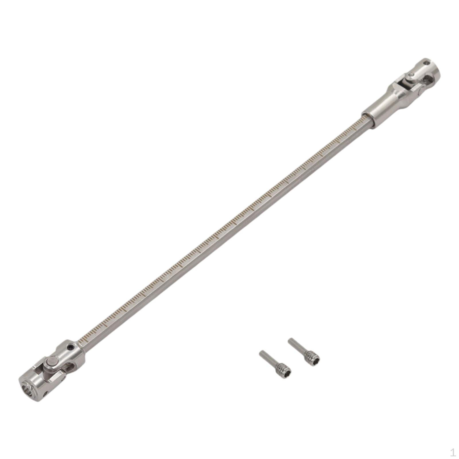 

2.7 ; до 9 ; Частина для заміни приводного вала, відрізок довжини для радіокерованих автомобілів масштабу 1/10 Silver 1pcs