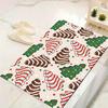 1Pc Christmas Tree Rug Office Carpet Indoor Outdoor Doormat Nonslip Soft And Comfortable Living Room Christmas Halloween Gift D91816
