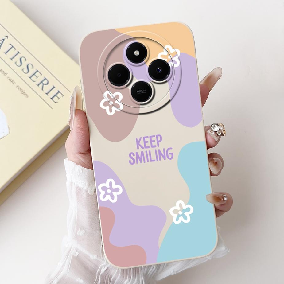 Für Xiaomi Poco C75 Hülle Stilvolle Kunstbemalte Abdeckung Weiche Silikon Stoßfeste Handyhülle Für Xiaomi Poco C75 PocoC75 Fundas Bumper
