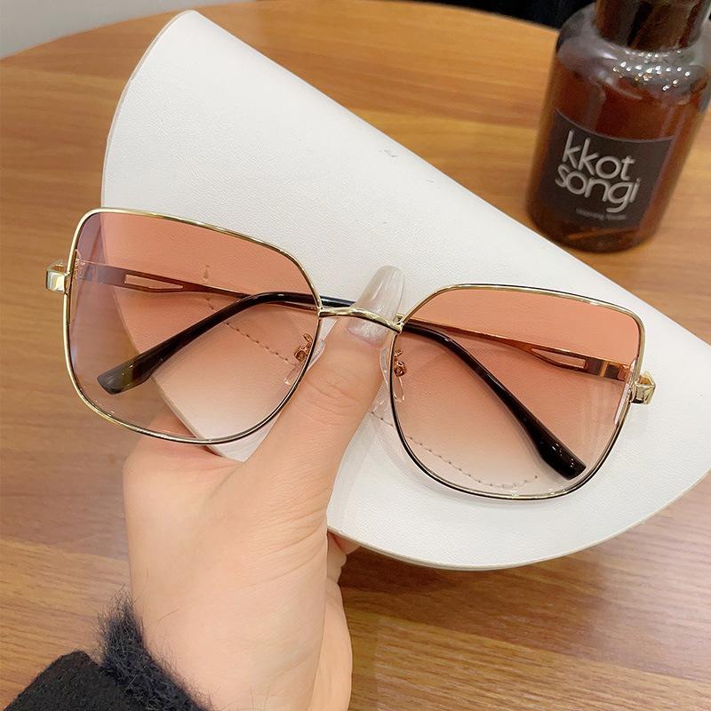 

JYL TS Cat Eye Sunglasses Women UV Protection European Big Frame YH9509 A-6413 магнолия