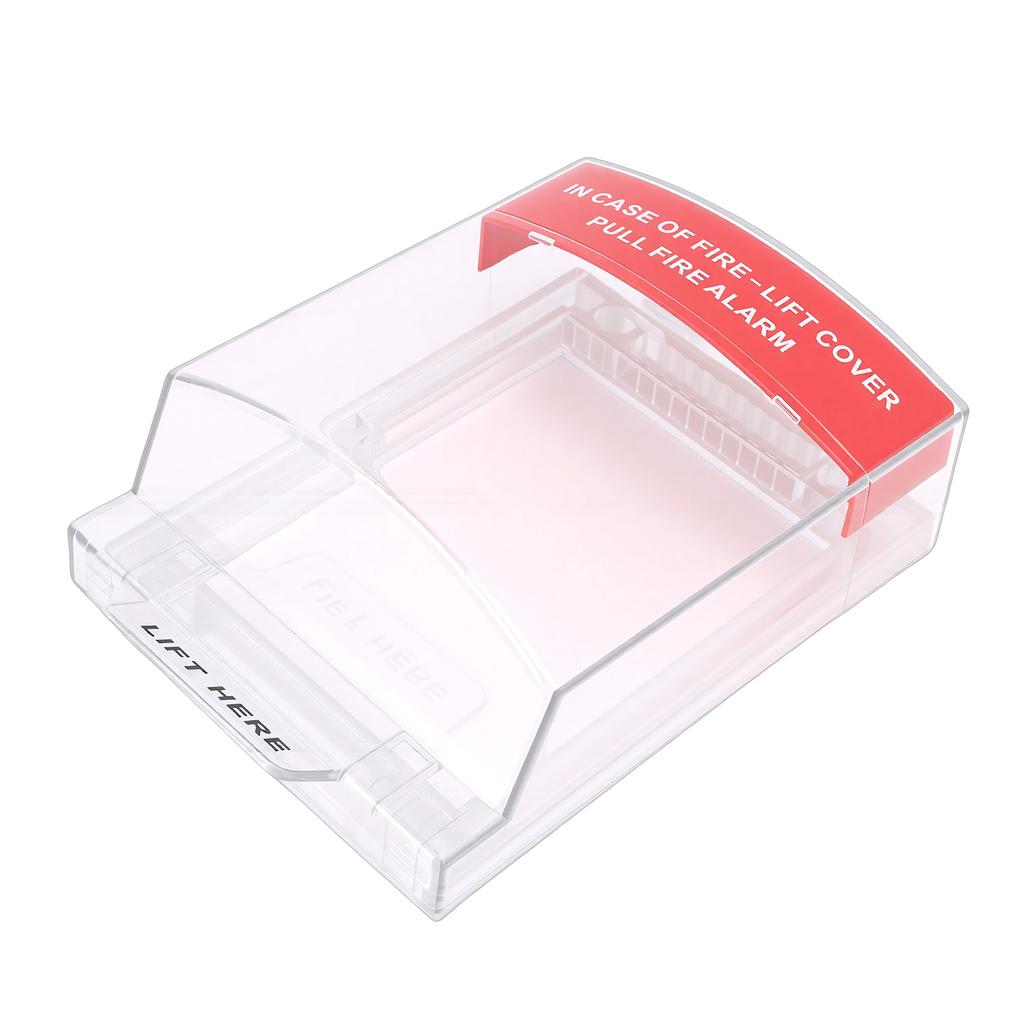 Fire Reminder Cover Pull Station Manual Emergency Call Point Protective Button Guard Fireproof Safe Switch Protector