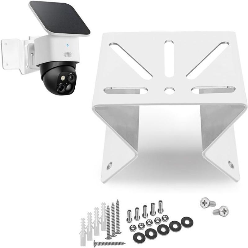 1 Set Metal Wide Angle Adapter Wall Corner Bracket Monitoring Area Up To 270° Mount Metal Bracket For Eufy Cctv Security Cam