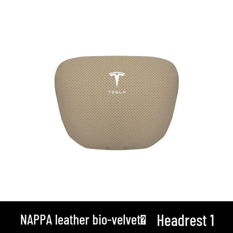 Tesla Car Headrest & Lumbar Support Cushion for Model 3/Y/S/X