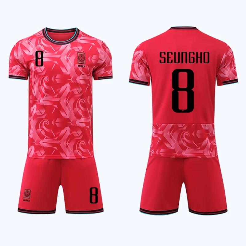 2024 South Korea Football Jerseys Red #8 28