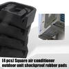 Air Conditioning Outdoor Unit Stabilizer Pads Shock Absorbers Weather Resistant Universal Fitment Vibration Control
