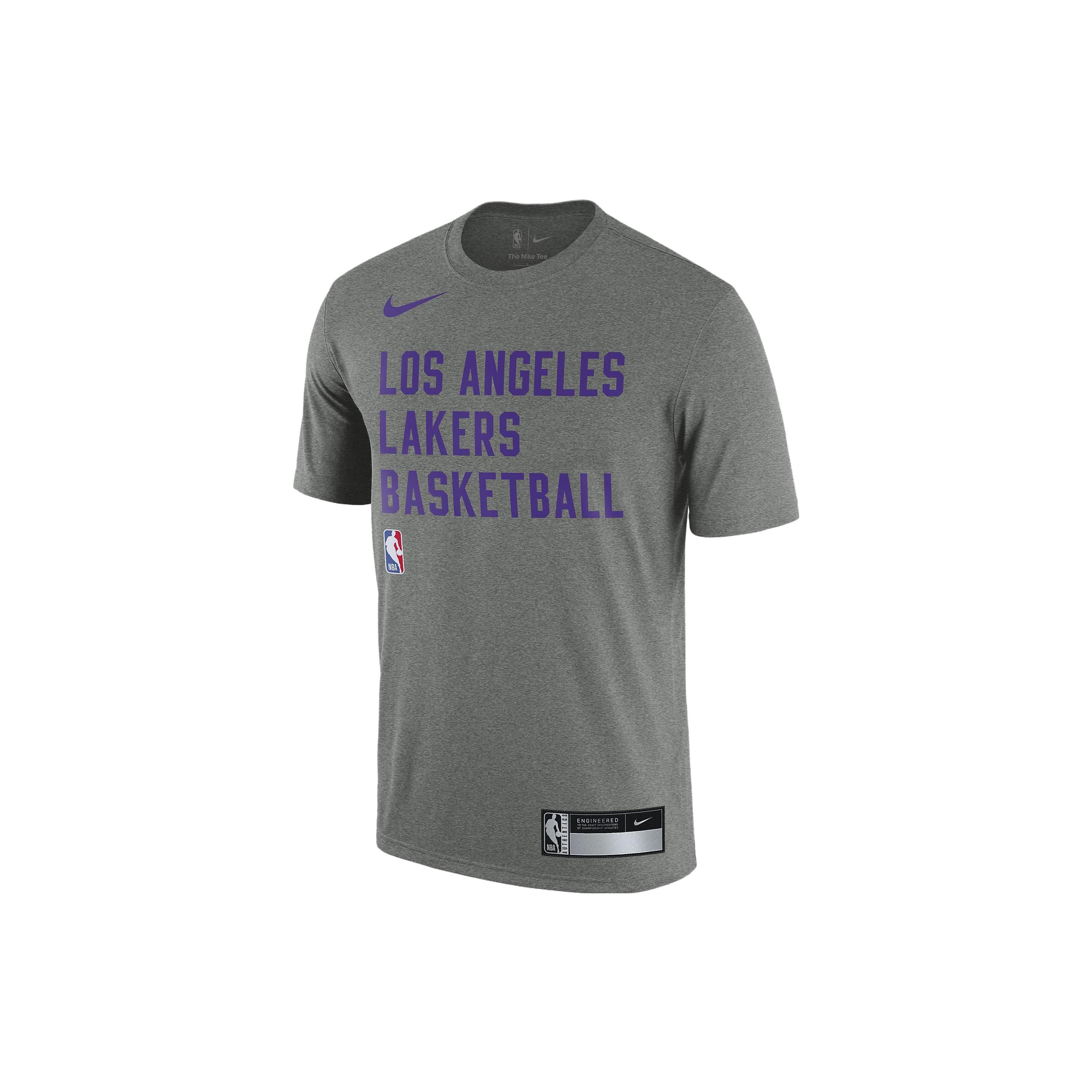 

Новая мужская футболка Nike Los Angeles Lakers Nike Dri FIT для тренировок НБА FJ0209-063 L
