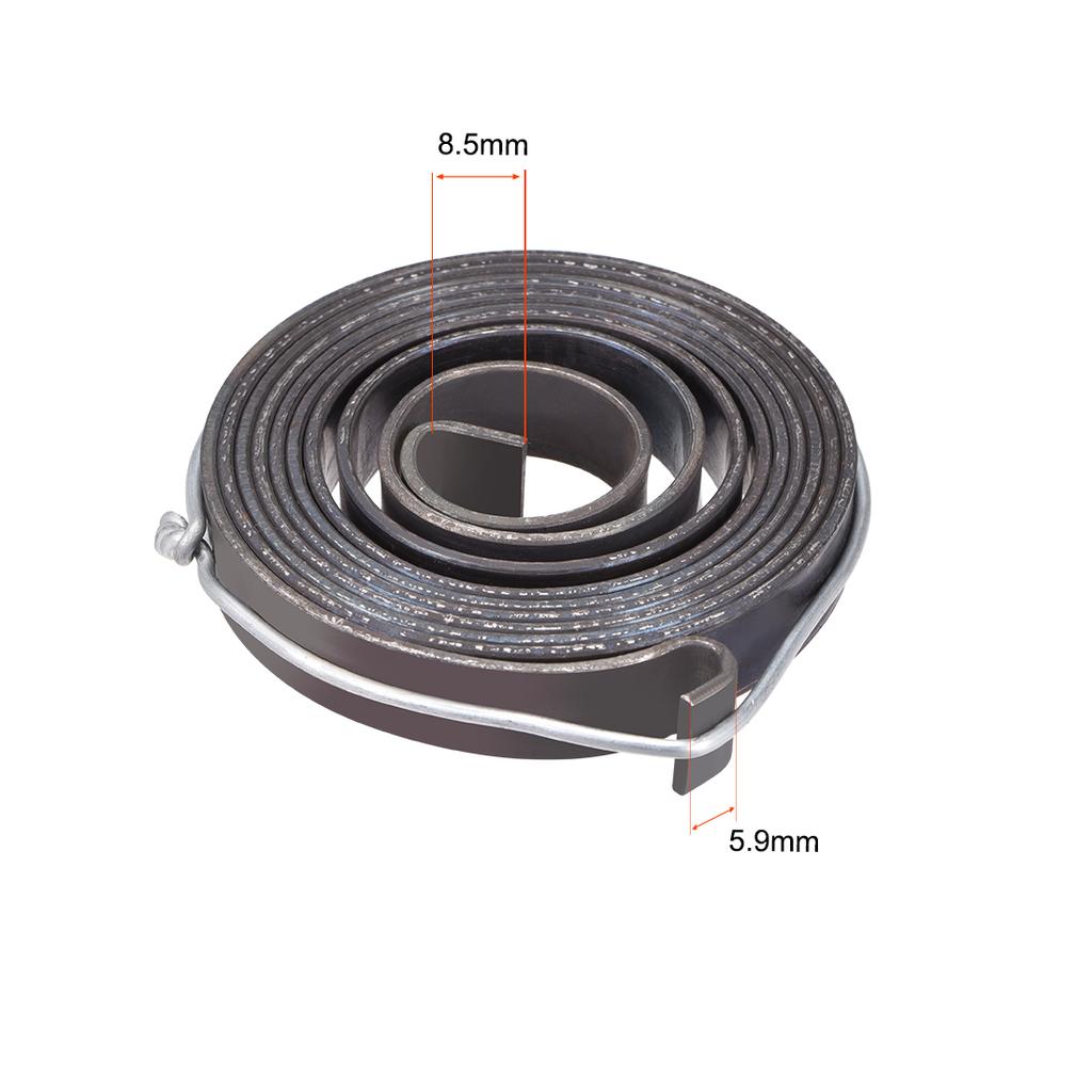 UXCELL Drill Press Spring Drill Press Quill Feed Return Coil Spring Assembly Spring Steel Chemical Blackening Finish 1PCS