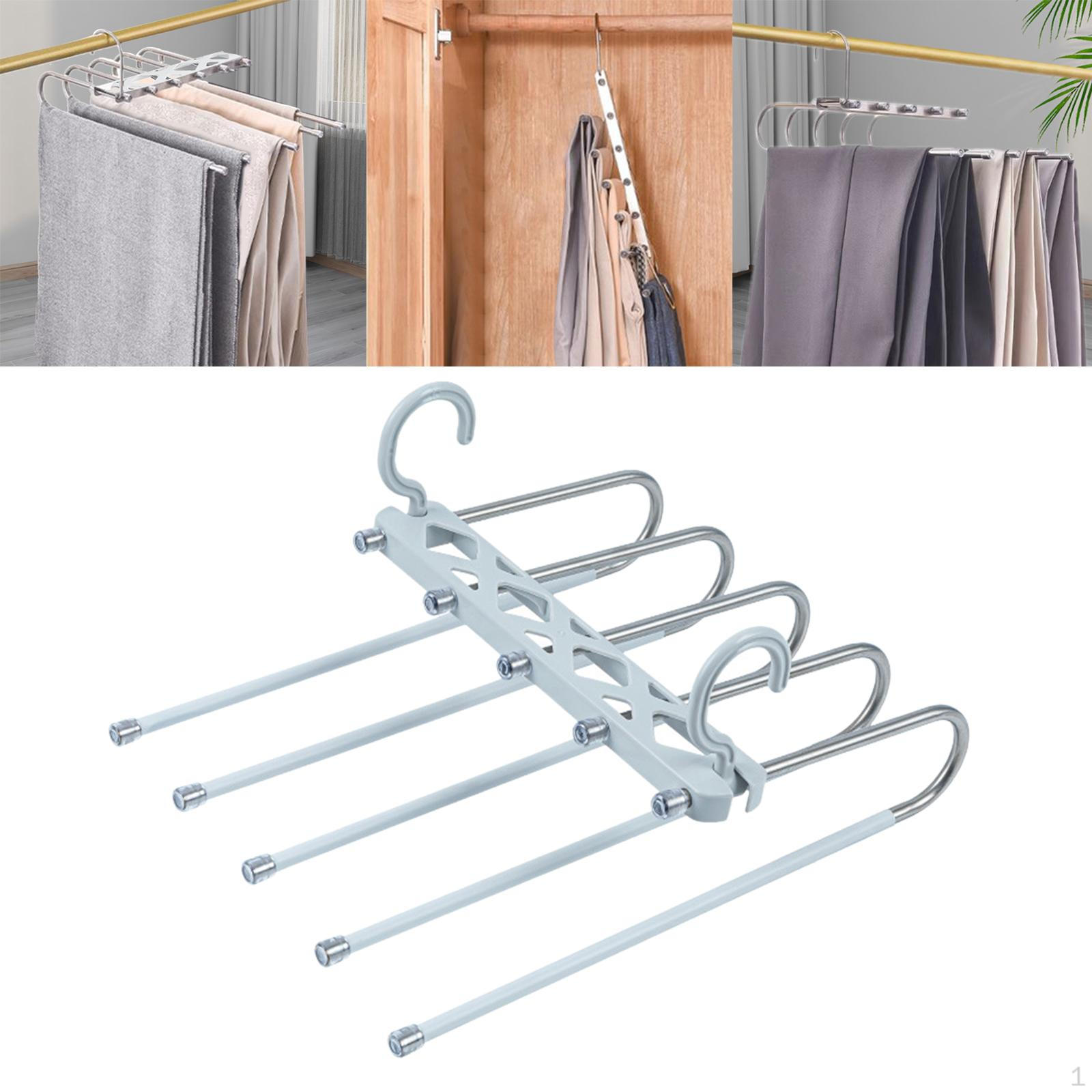 5-слойные вешалки для одежды Прочный каркас Организация гардероба Горизонтальное или вертикальное хранение Многофункциональный 990₽