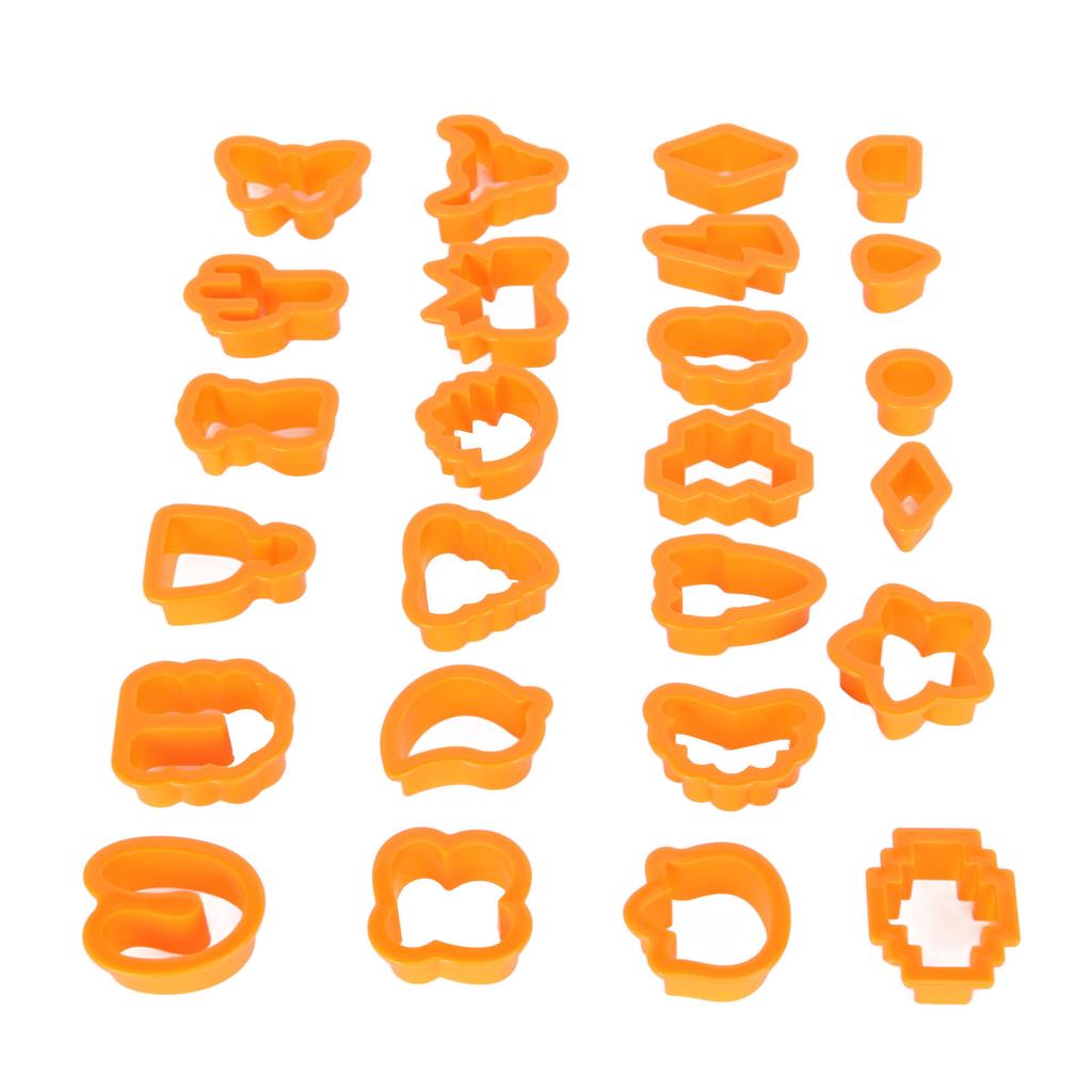 193pcs Clay Earring Cutters 25 Shapes Clay Cutters for Key Rings Necklaces