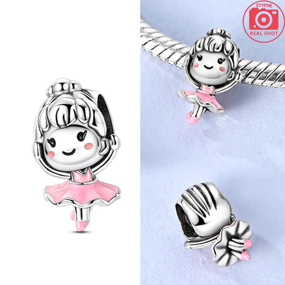 Birthday Bear Beads Copper Colors Charm Beads Fit Original Charms Bracelet Beads For Women Jewelry Making Gifts