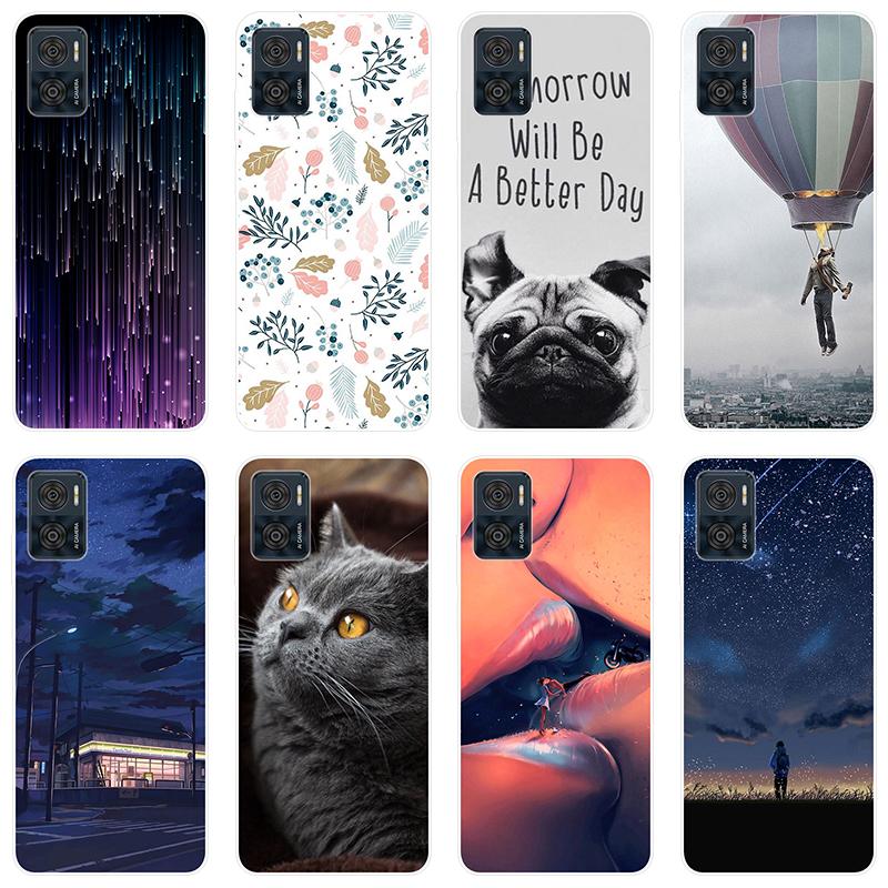 

Для Motorola Moto E22i XT2239 Чехол Мягкий силиконовая задняя крышка Мультяшный чехол для телефона Диверсификация