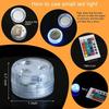 LED Underwater Light Adjustable Color Changing Submersible Pool Lamp for Outdoor Garden Pond Vase Accent Lighting