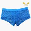 Spot Plus Size Men's Breathable Lace Mid-Waist Boxer Briefs