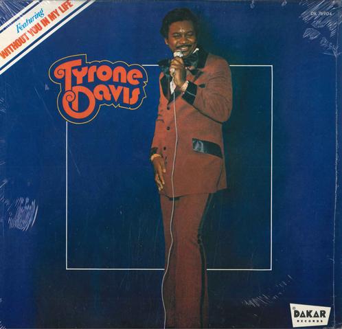 

LP Record TYRONE DAVIS - Without You In My Life DK76904 DAKAR 1972 US Soul/Funk