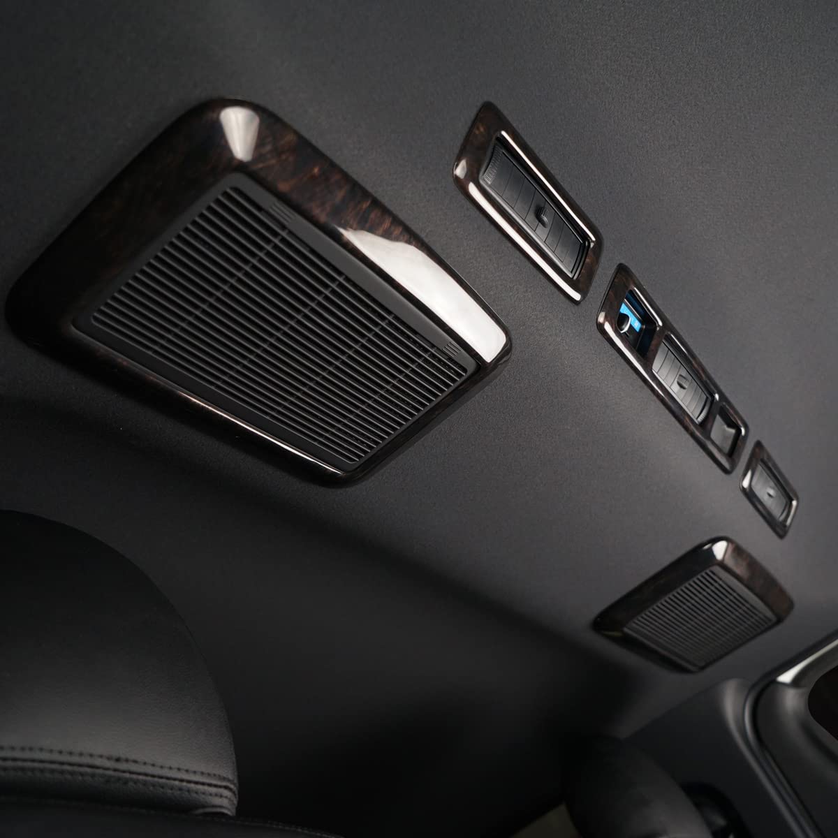 

Regius Ace 200 Series and 8th Rear Air Conditioning Interior Panel Set Prime Black Mahogany Wood TRISTAR S [Hiace (4th, 5th, 6th, 7th, Generation)]